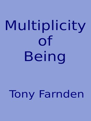 cover image of Multiplicity of Being